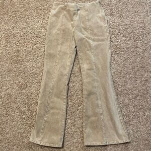 Mystree Curduroy Tan Pants Vintage style